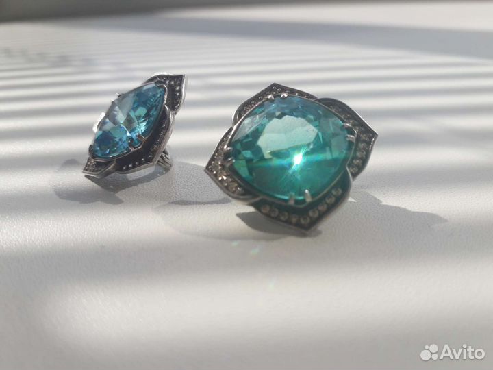 Серебренные серьги