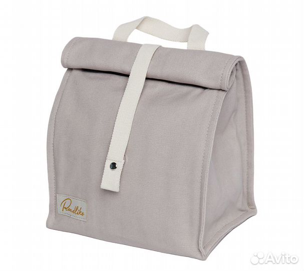 Сумка для ланча RoadLike cooler bag eco, серый