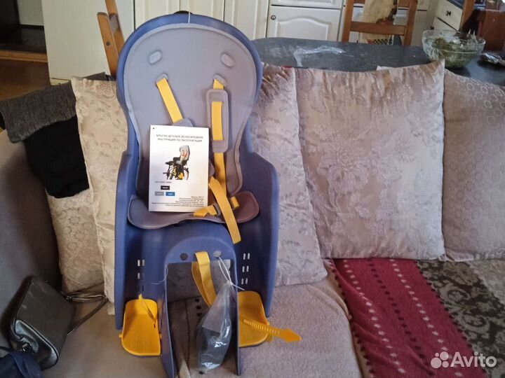 Велосипедное кресло детское