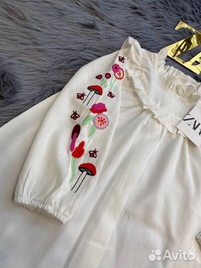 Платье для девочки zara 116