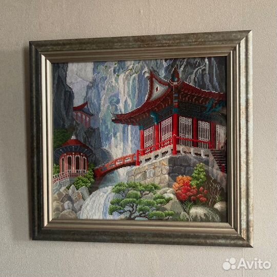 Картина (вышитая крестом)