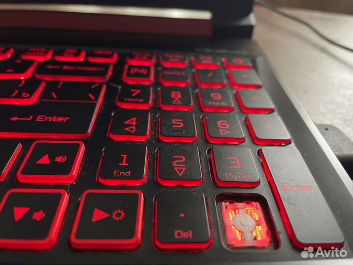 Игровой ноутбук acer nitro 5, ryzen 5, gtx 1650