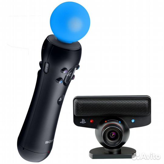 PS Move Motion Controller+камера PS3