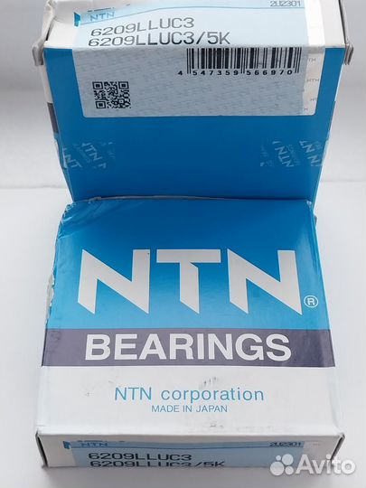 6209 LLU C3/5K подшипник NTN оригинал Япония