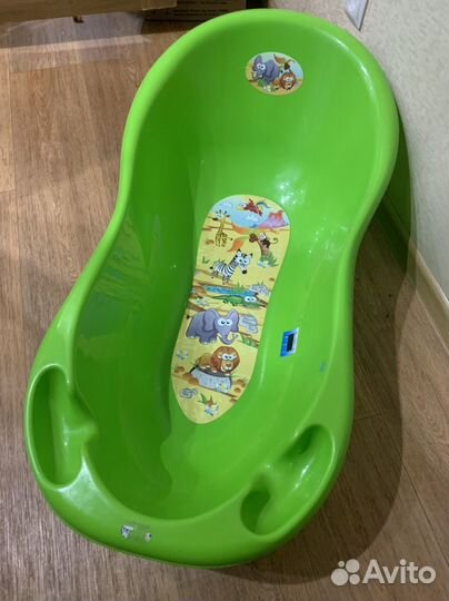 Ванночка для купания с горкой, сиденье доя купания