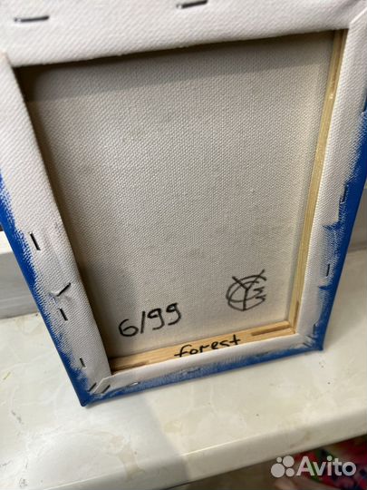 Картина маслом на холсте 18/24 коллекция duck 99