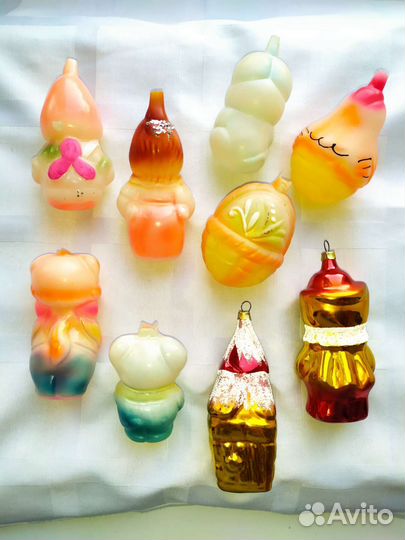 Ёлочные игрушки СССР