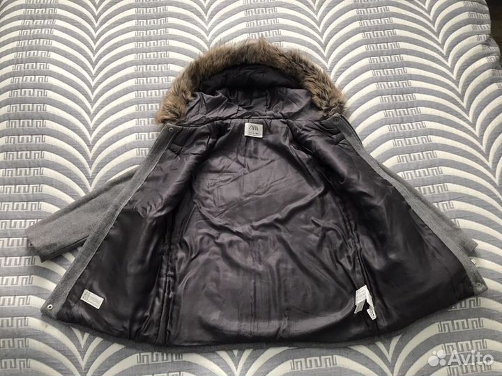Пальто для девочки zara