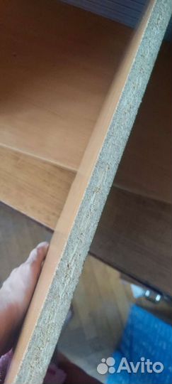 Полка кухня с метализированными рольставнями