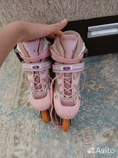 Роликовые коньки детские раздвижные