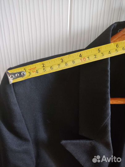 Пиджак для мальчика 152 черный