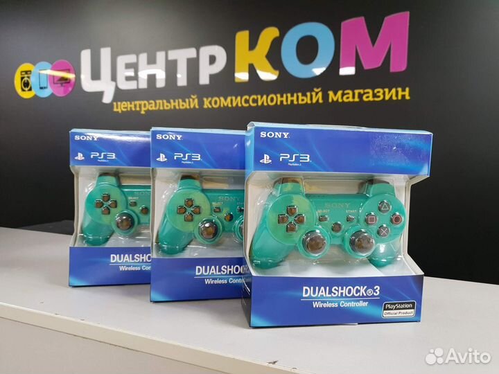 Новый геймпад PS3 Зеленый