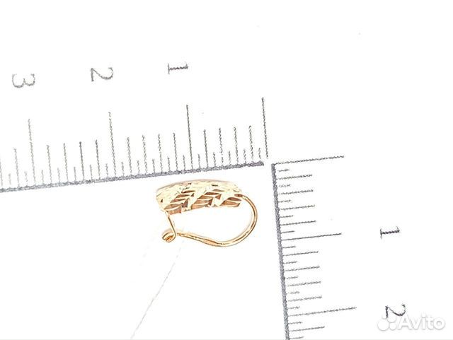 Золотые серьги