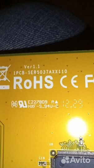 Контроллер PCI Com портов, RS232, SER5037, SUN1989