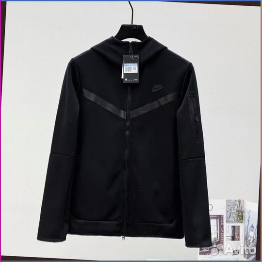 Зип худи Nike Tech Fleece (Арт: 35923)