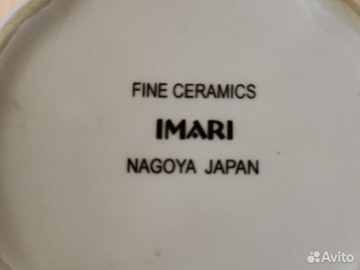 Чашка с блюдцем imari (made in japan)