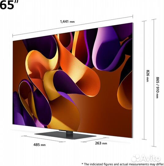 Новый телевизор LG oled65G4 EU (с подставкой)