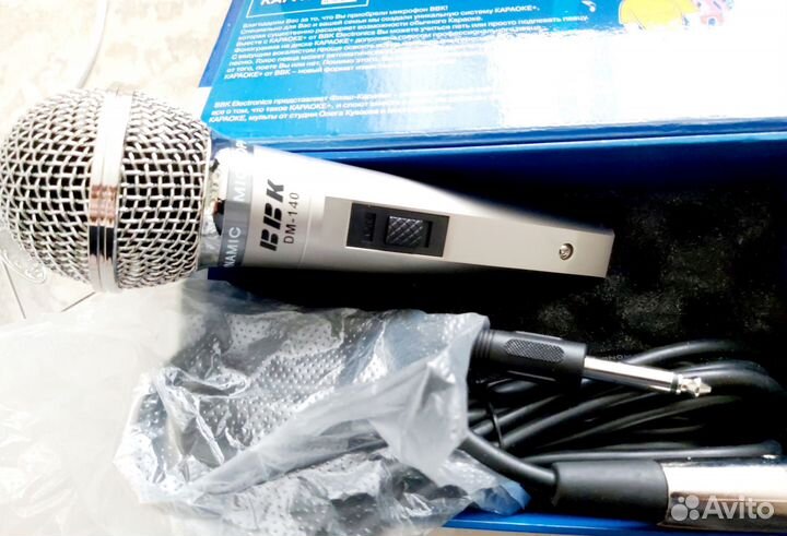 Микрофон ввк для караоке проводной
