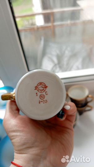 Фарфоровые чашки СССР