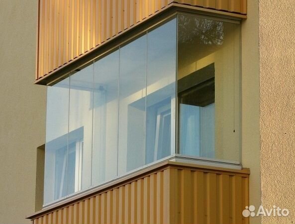 Безрамное остекление балконов и лоджий