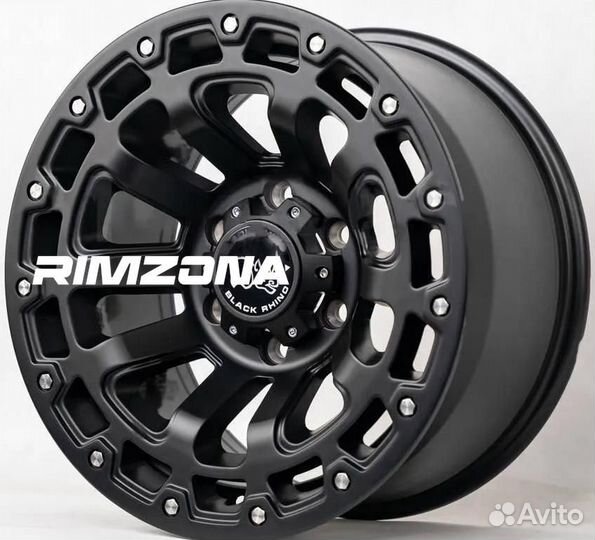 Литые диски black rhino R17 6x139.7 srt. Примерка