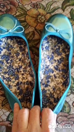 Балетки перламутровые р. 36-37