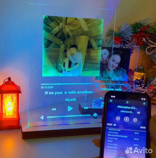 Рамка с живым фото