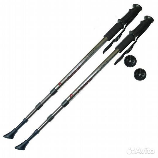 Палки для скандинавской ходьбы серебро до