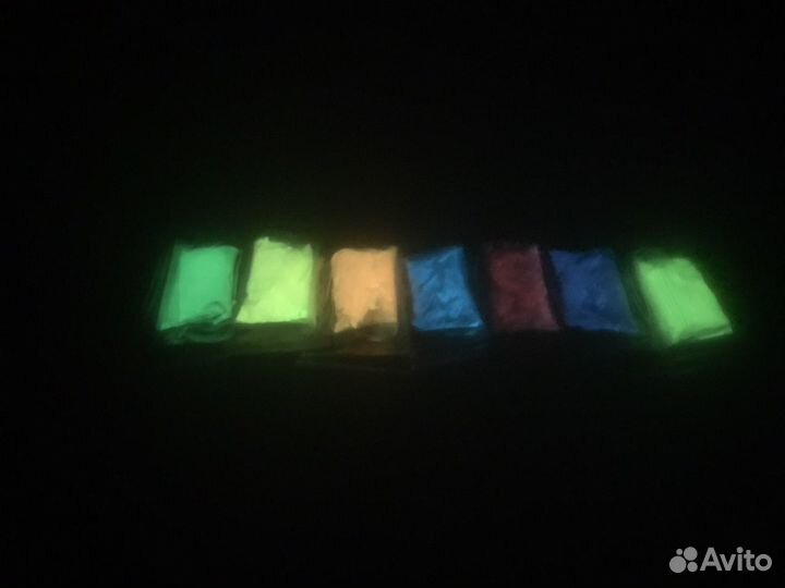 Люминофор порошок(пигмент) светящиеся в темноте