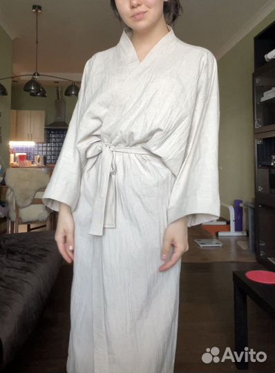 Кимоно из льна