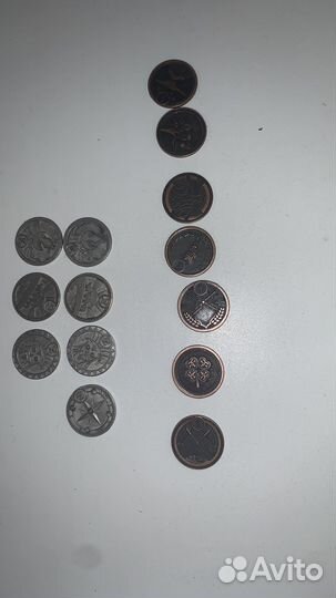 Монеты из пятерочки