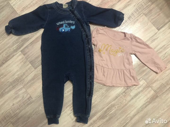 Вещи пакетом для девочки 86-92