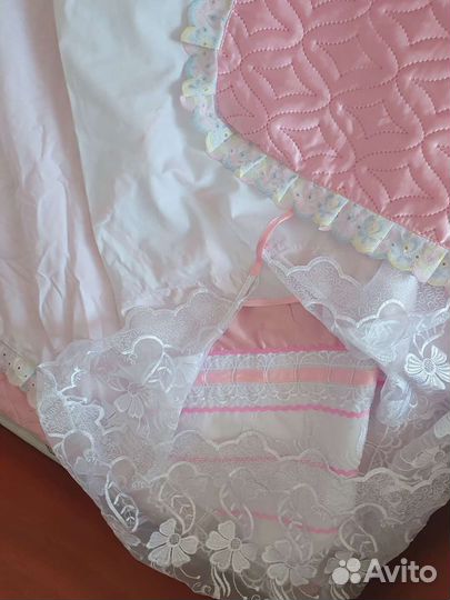 Конверт на выписку для девочки летний