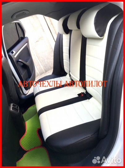 Чехлы Автопилот Volkswagen Jetta 5 из экокожи