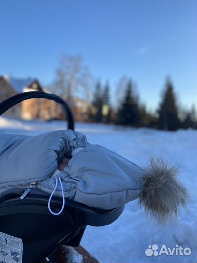 Конверт на выписку зимний