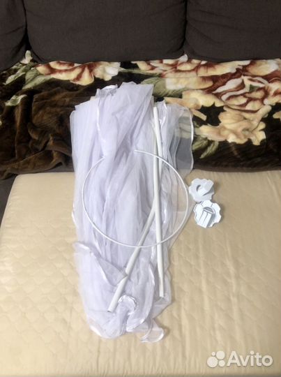 Балдахин в кроватку с держателем