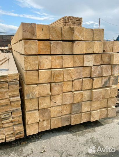 Брус обрезной 200х200х6000мм 1 сорт ГОСТ