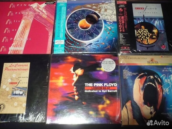 Лазерные диски LD LaserDisc Pink Floyd Пинк Флойд