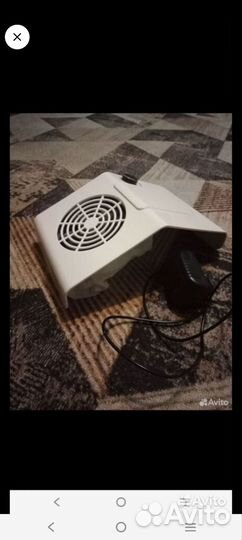 Уф лампа и пылесос для маникюра