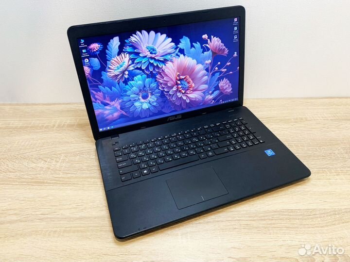 Ноутбук Asus 17.3 экран / 4 Ядра / 12GB Озу / SSD