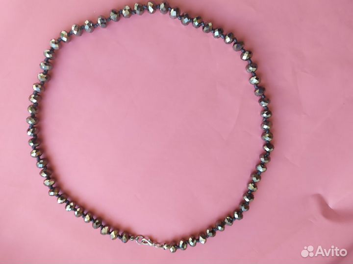 Бусы под жемчуг, цепочка интересная