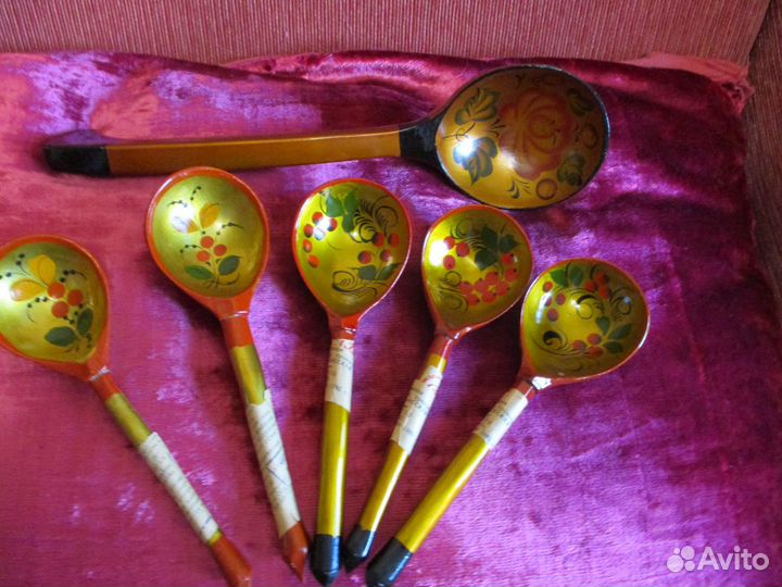 Деревянная посуда, винтаж СССР(1985)