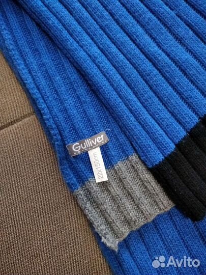 Комплект шапка и шарф для мальчика Gulliver