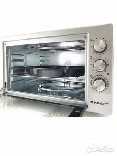 Духовка KF-MO 3801GR серый kraft Турция