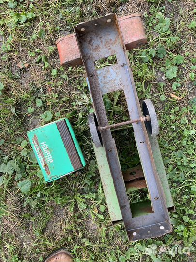 Паровоз металл и будка Урал СССР