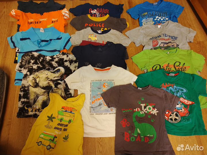 Пакет одежды вещей для мальчика 92 98