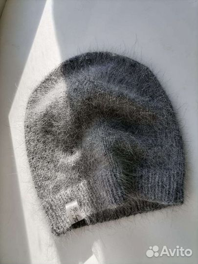 Шапка+снуд уголок