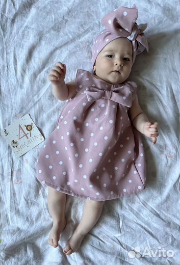 Платье для девочки 68 74