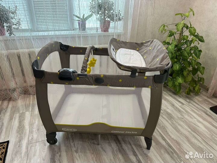 Детская кровать манеж graco б/у