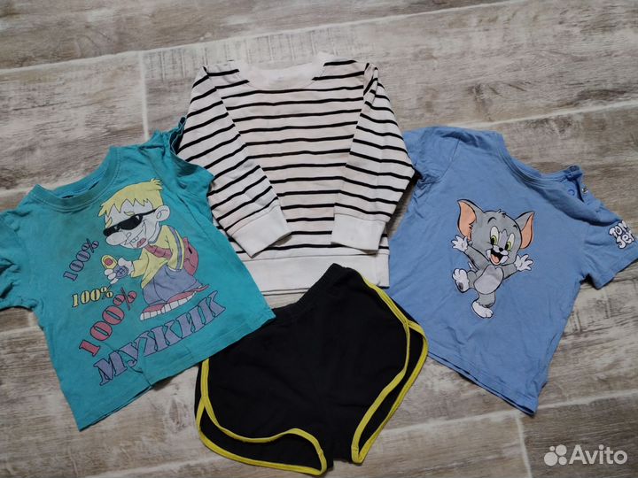 Детские вещи пакетом на мальчика 86 92